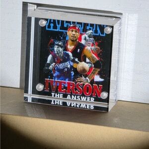 Iverson 'The Answer' Display Plaque 2x2